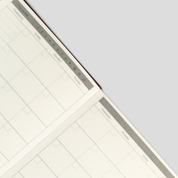 A5 PU LEATHER COVER DOT GRID DACHSHUND NOTEBOOK - Picture 4 of 7